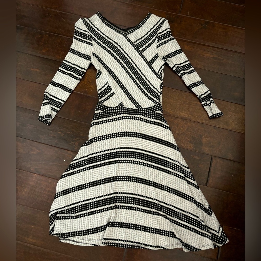 BCBG fit and flare dress